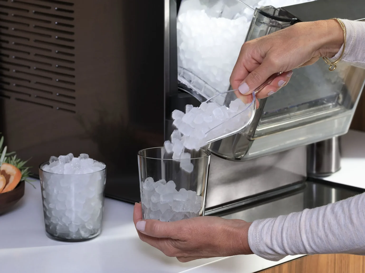 How To Clean A Nugget Ice Maker Rolled Ice Cream Mix